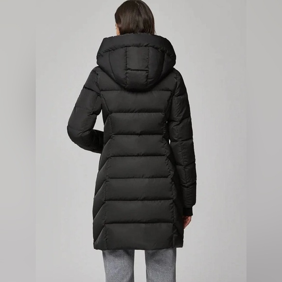 NWT Soia & Kyo Sonny TD Slim Down Coat Jacket Puffer Winter Coat with Hood Sz M - Picture 8 of 15